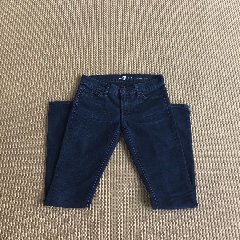 7 For All Mankind Roxanne Skinny Ankle jeans 25